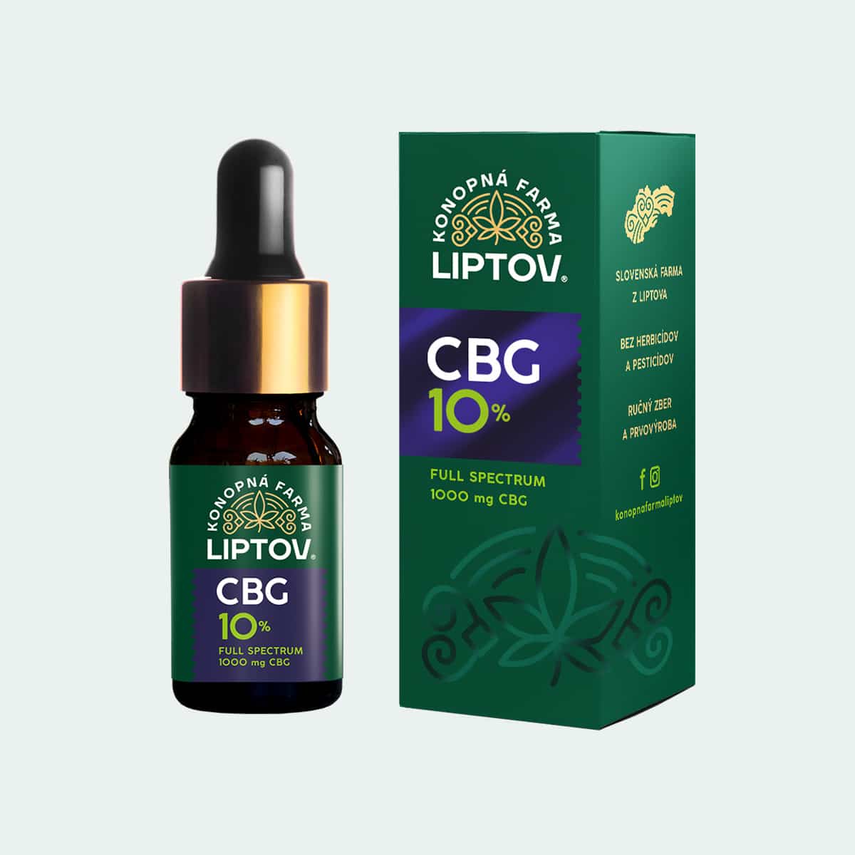 CBG oil 10% full spectrum