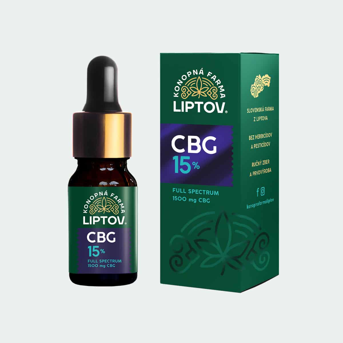 CBG oil 15% full spectrum