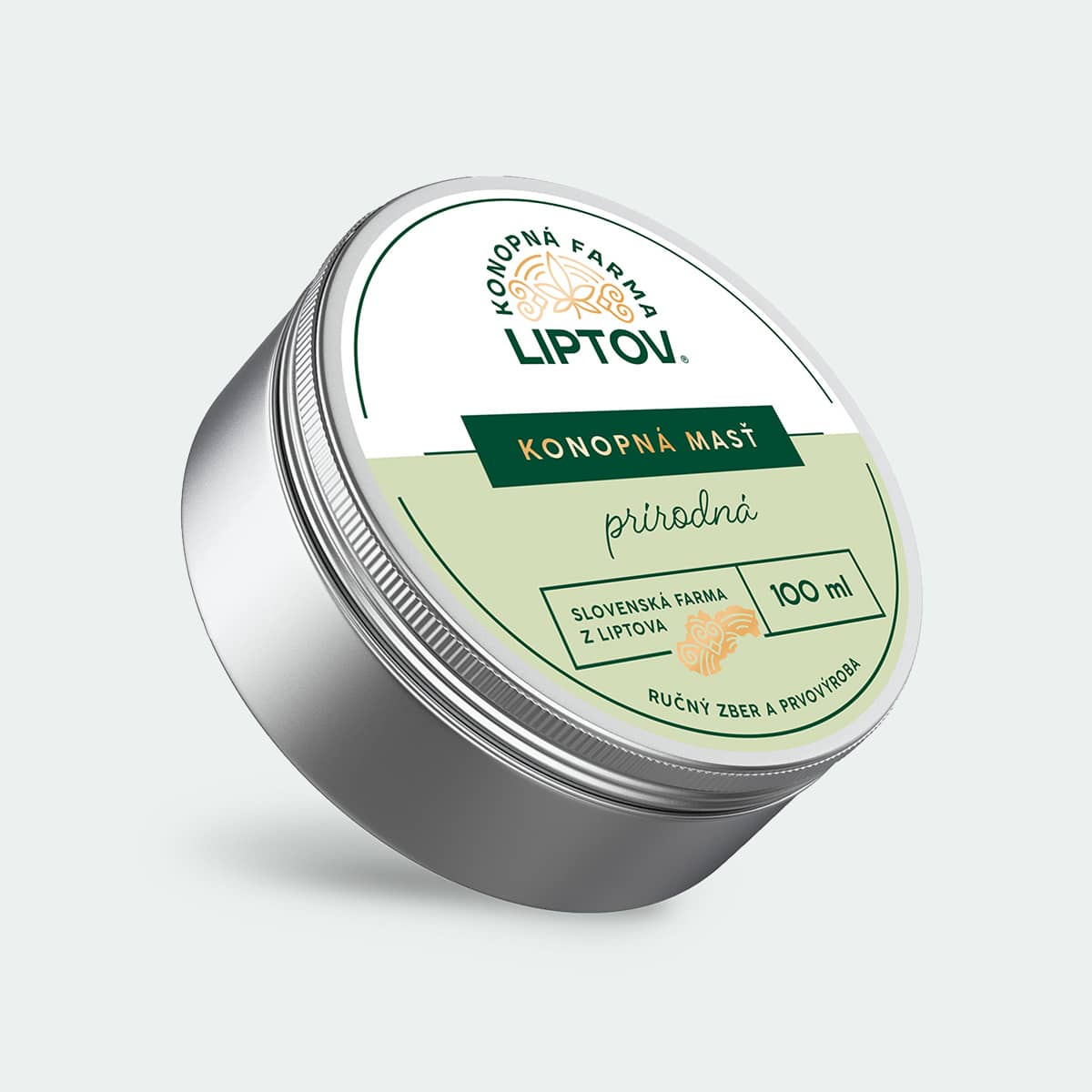 Hemp ointment (pure) premium 100 ml