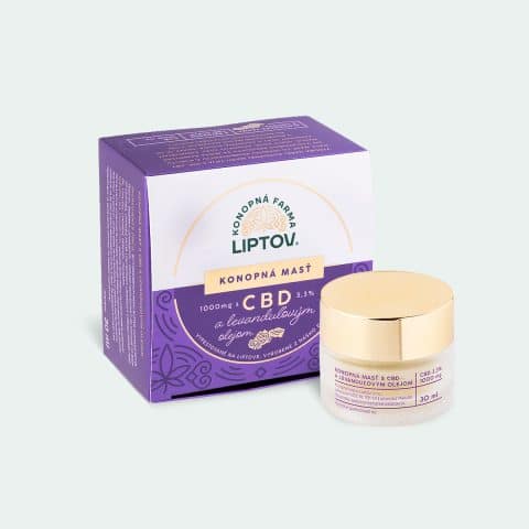 Hemp CBD ointment 1000 mg lavender