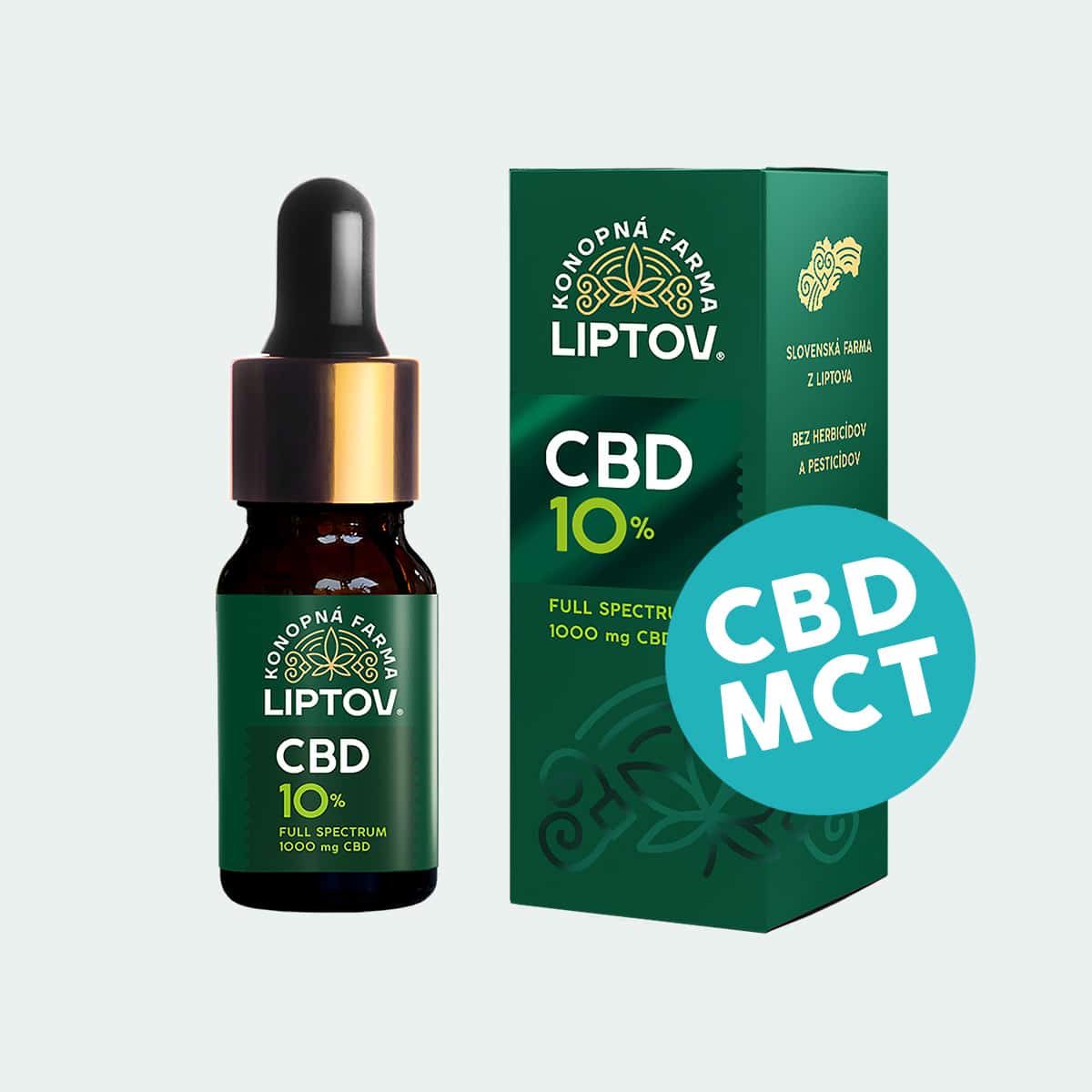 CBD oil with MCT 10% full spectrum