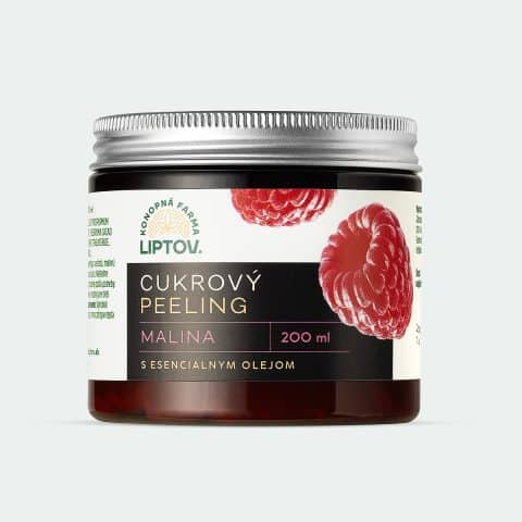Cukrový peeling – Malina